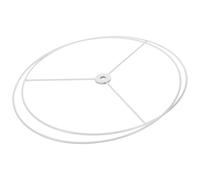 Artibetter Cadre Abat-jour Fer Rond Support Lustre DIY Robuste pour Luminaire Suspendu Armature Abat-jour Métallique Pratique pour Décoration Maison