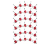 Artibetter Clous en Béton Robustes avec Rondelle en Ciment Dur, Fixation Métallique pour Chantier Professionnel et Rénovation Maison, Lot de 100 Pièces Argentées en Métal et Plastique