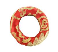 ARTIBETTER Coussin pour Bol Chantant Tibétain en Tissu Coton Finition Soignée, Pratique pour Fixer Bol Sonore, pour Artistes Spirituels, Diamètre 12cm Couleur Aléatoire