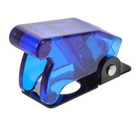Artibetter Couvercle Rabattable en Plastique Bleu pour Interrupteur à Bascule, Protection Étanche Trou de 12mm, Usage Industriel et Domestique Facile à Utiliser
