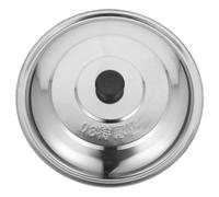 Artibetter Couvercle Rond en Acier Inoxydable 40 Cm, Couvercle Métallique Résistant à Haute Température, Poignée Sûre, pour Casseroles, Poêles et Wok, Usage Domestique, Multi-usages
