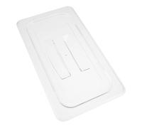 Artibetter Couvercle Transparent pour Bac Gastronorme 1/3 Gn, Couvercle de Bac Alimentaire avec Poignée, Maintien Fraîcheur pour Restauration Commerciale