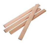 Artibetter Crayons de Construction Résistants Casse Beige en Bois Lot de 4 Améliore L'efficacité Chantier pour Charpentiers et Travailleurs Bâtiment