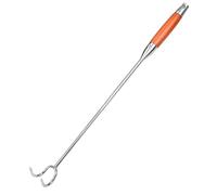 Artibetter Crochet à Viande Acier Inoxydable avec Manche Résistant Chaleur Outil Léger pour Retourner Viande et Poisson Barbecue Suspension Murale Pratique pour Cuisine et Pique-