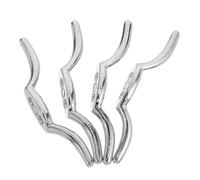 Artibetter Enrouleur de Cordon de Store 4pcs en Alliage de Zinc Argenté Installation Rapide pour Décorations Maison et Bricolage, Support Polyvalent pour Cordons et Bâches