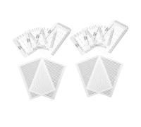 Artibetter Ensemble de 12 Pochoirs en Pp Réutilisables pour Cartes de Vœux et Invitations, Guide D'adressage des Enveloppes pour Journaling et Loisirs Créatifs