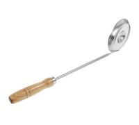 ARTIBETTER Fabricant de Buñuelos, Cuillère à Frire à Long Manche, Acier Inoxydable et Bois, Poignée Ergonomique, Shrimp Cake Cuisine