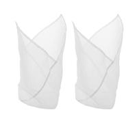 Artibetter Filets de Cuisson Riz Réutilisables en Nylon Blanc 2 Pièces, Doublures pour Cuiseur Vapeur à Grosse Capacité, pour Repas en Famille ou Voyages