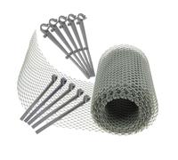 Artibetter Grille de Gouttière en Pvc 6m X 16cm, Protège-gouttières Feuilles, Filtration pour Gouttières de Toit, pour Différentes Configurations de Maison