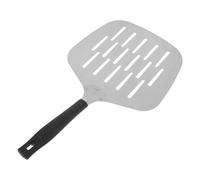 ARTIBETTER Grosse Pelle à Pizza Perforée en Acier Inoxydable avec Manche Léger en Pp, Spatule de Transfert pour Cuisson Professionnelle et Usage Domestique