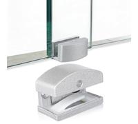 Artibetter Guide Du Fond De La Porte De Douche Guide Porte Coulissante Verre Installation Bas Pour Maintenir L’Alignement Anti-Balancement Pour De Douche Salle De Bain Cuisine