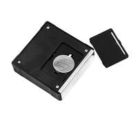 Artibetter Inclinomètre Numérique Mini Noir, Angulomètre Numérique, Affichage Lcd, Mesure Relative/absolue, Portable, en Plastique, pour Mesure D'angle Pente