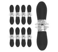 Artibetter Kit de 9 Paires de Porte-épis de Maïs en Acier Inoxydable Design Sécurisé, Facile à Nettoyer Ranger, pour Barbecue, Camping et Usage Quotidien