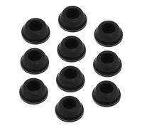 Artibetter Lot de 10 Bouchons de Vidange Climatiseur Mobile en Caoutchouc Noir, 20mm, Anti-goutte, pour Unité Extérieure, Faciles à Installer