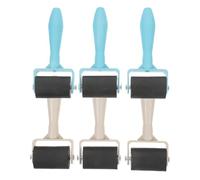 Artibetter Lot de 6 Rouleaux en Caoutchouc Multifonctionnels pour Impression et Peinture, Outil de Gravure Adapté aux Garçon et Filles Poignée en Plastique pour Travaux Manuels
