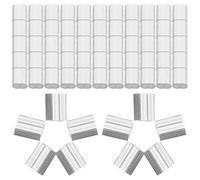 Artibetter Manchons Conception Spéciale 200 de Sertissage à Double Trou en Aluminium Lot de 200 Pièces pour Câbles Métalliques Acier pour Cordes à Linge et Laisses de Chien