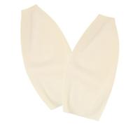 Artibetter Manchons de Bras en Latex Imperméables et Résistants à L'huile, Manchettes Épaisses et Longues pour Protection Lors du Nettoyage Cuisine, 1 Paire Blanche