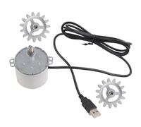 Artibetter Moteur de Rôtissoire Professionnel en Acier Carbone, Rotation Uniforme, Moteur de Barbecue Rotatif pour Grands Rassemblements et Événements BBQ, 1 Set Compact