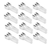 Artibetter Moule à Biscuits Petit en Acier Inoxydable 12 Pièces, Fourchette | Argenté, Lavable et Pratique, Forme Régulière, Lot, Usage la Cuisine