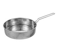Artibetter Panier vapeur en acier inoxydable 25 cm avec poignée pliable, cuisson vapeur douce pour patates douces, accessoire solide pour cuisine à domicile