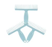 Artibetter Peigne à Balai 3pcs en PP pour Épilation et Nettoyage des Poils, Conception Dents Anti-Peluches, Outil Pratique pour Balais et Nettoyage Domestique