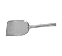 ARTIBETTER Pelle à Cendres de Cheminée Acier Inoxydable Pelle à Charbon Argentée Surface Lisse Résistante Rouille Usure Nettoyage des Cendres et Débris de Charbon pour Barbecue et Foyer