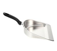 Artibetter Pelle à glace en acier inoxydable épais avec pince à grains pour cuisine domestique et boutique de desserts, idéale pour aliments en poudre