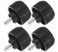 ARTIBETTER Pieds de Remplacement 4pcs pour Balance Électronique Plateforme en Fer et Caoutchouc Compatibles avec Balance Universelle Faciles à Monter