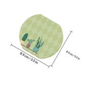 Artibetter Plant Pattern Sticky Memo Pads Set 8 Pieces Self Adhesive Notepads For Classroom Office And Home Portable With Unique Design And Versatile Use