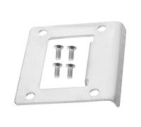 Artibetter Plaque De Gâche De Sécurité Inoxydable Pour Porte Bois Protection Renforcée Installation Facile Durable Et Résistante Corrosion Accessoire De Verrouillage Pour Pêne