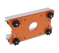 ARTIBETTER Plaque de table de défonceuse à rainurer en aluminium - base stable pour travail du bois - accessoire pour rainurage et positionnement - finition lisse - adaptée à la gravure