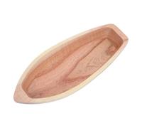 Artibetter Plateau de Service en Bois en Forme de Bateau, Vide-Poches décoratif pour bagues, clés, Vide-Poches Rustique pour entrée, Coiffeuse, Cadeau de Mariage ou de Pendaison de crémaillère