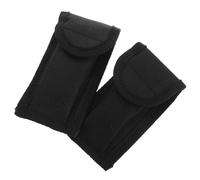 Artibetter Pochettes de Rangement Lot de 2 Compactes et Portables en Nylon Noir Stockage à Domicile Voyage