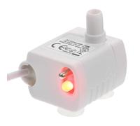 Artibetter Pompe à Eau Submersible pour Fontaine Chat Indicateur et Lumière Anti-Surchauffe Pompe de Remplacement Silencieuse 5V 1A pour Animaux de Compagnie, Aquarium, Hydroponie, Étang