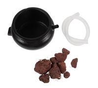 Artibetter Pot en céramique à Jet d'eau pour Fontaine - Pot décoratif en céramique avec Bec verseur - Accessoire de Fontaine de 7,5 cm pour l'aménagement paysager intérieur et extérieur
