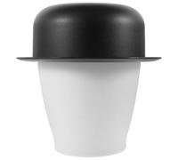 Artibetter Poubelle Couvercle de Chapeau, Petite Poubelle de Bureau en Pp, Taille Compacte, Design Moderne, pour Bureau et Salon
