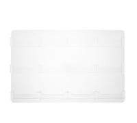 Artibetter Présentoir mural en acrylique pour cartes de visite, organiseur de cartes transparent à plusieurs niveaux - Support vertical mural à 12 emplacements, pré-percé pour le rangement