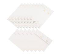 Artibetter Set de Papeterie Rétro et Fabrication Soignée Papier à Lettre et Enveloppes Blanches, Design Élégant pour Fêtes et Correspondance Multiple