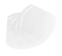 Artibetter Spatule à Gâteau Blanche 4 Pièces en Pp Bords Lisses pour Transférer Aliments, pour Pizzerias et Restaurants au Design Créatif
