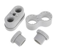 Artibetter Stabilisateur de Parc pour Bébé en Silicone Base Antidérapante, Accessoires pour Clôture de Jeu Garçon et Filles, Kit de Fixation Sécurisé et Pratique pour Tout-Petits