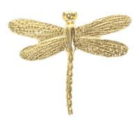 Artibetter Statuette Libellule en Laiton, Ornement D'insecte pour Décoration Intérieure, Décorations Murales, Pièce Élégante pour Salon et Bureau