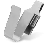 Artibetter Support de Ceinture en Acier Argenté pour Visseuse Perceuse sans Fil Clip Robuste et Capacité de Charge Élevée, pour Rangement Outils la Taille