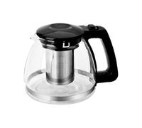 ARTIBETTER Théière en Verre avec Infuseur Tisanière avec Filtre 1l en Acier Inoxydable pour Infusion de Thé Fleurie la Maison Bureau