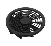 ARTIBETTER Ventilateur Moteur Électrique Silencieux pour Compresseur D'air P-580 en Plastique Noir avec Accessoires Climatiseur, Vacances et Refroidissement