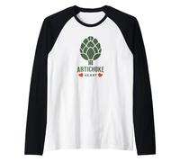 Artichaut Heart Lover Foodie Légumes Manche Raglan