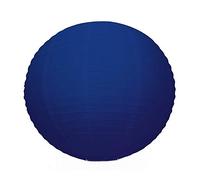 Artif Grande Lanterne Japonaise Bleu Foncé, Lampion Boule Papier Marine, 50 cm, à Suspendre