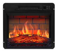 ArtiFlame AF18B Insert électrique avec Son Crépitement, 1.8kW, LED