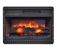 ArtiFlame AF22 - Insert Électrique Encastrable, Effet Flamme, Chauffage 1800W