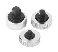 Artillery liquet à Doigt,3 Pièces Jeu de Clé à Main à Molette Réversible 1/4 3/8 1/2 Pouces,Antidérapante Mini Clé à Paume 38mm Diamètre pour Espaces Restreints