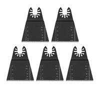 Artillery Lame de Scie Oscillante, 5pcs 65mm Outil Multifonction Accessoires Kit pour Plastique, Bois, Métal, Universelle Fein Multimaster, Dremel, Bosch, Makita, Dewalt